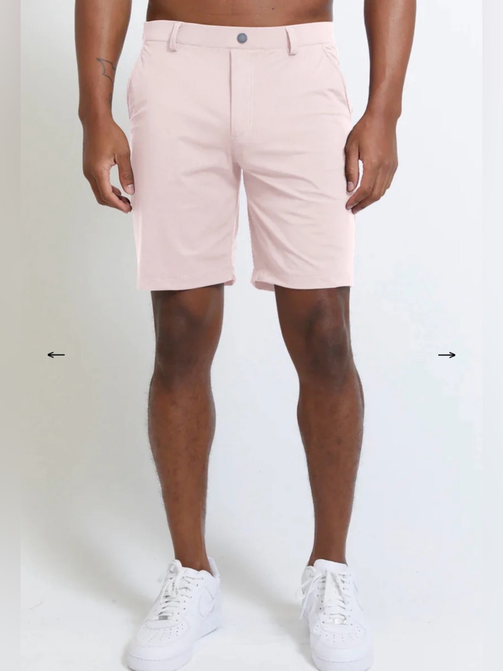 Redvanly Hanover Golf Shorts Men’s XXL Petal Pink 38 Waist 8 Inch Inseam Preppy